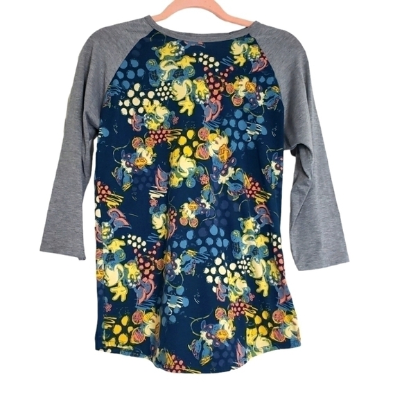𝅺LULAROE Disney Baseball 3/4 Tee - Picture 1 of 5